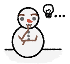 Rolly the Snowman sticker #10596718