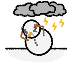Rolly the Snowman sticker #10596724