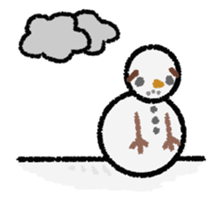 Rolly the Snowman sticker #10596725