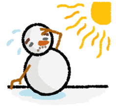 Rolly the Snowman sticker #10596726