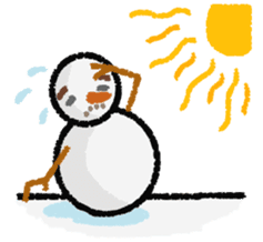 Rolly the Snowman sticker #10596726