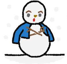 Rolly the Snowman sticker #10596727