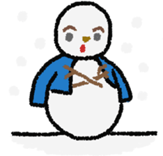 Rolly the Snowman sticker #10596727