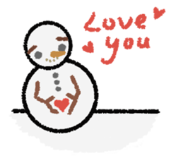 Rolly the Snowman sticker #10596730