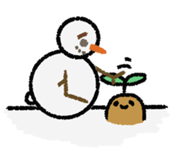 Rolly the Snowman sticker #10596731