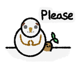 Rolly the Snowman sticker #10596732