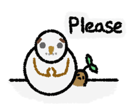 Rolly the Snowman sticker #10596732