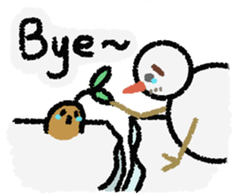 Rolly the Snowman sticker #10596735