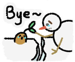 Rolly the Snowman sticker #10596735