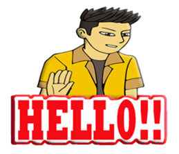 H.toshi sticker #10597294