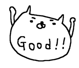 Cheer up Cute Cat stickers! sticker #10597762