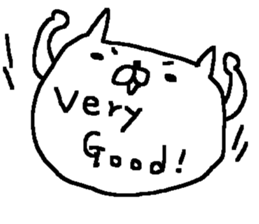 Cheer up Cute Cat stickers! sticker #10597763