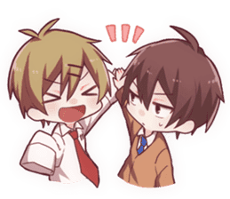 mini boys3 sticker #10597815