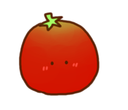 Funny tomatos sticker #10598976