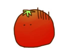Funny tomatos sticker #10598977