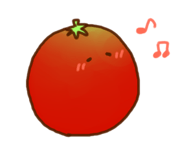 Funny tomatos sticker #10598979