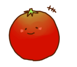 Funny tomatos sticker #10598981