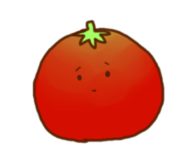 Funny tomatos sticker #10598986