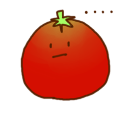 Funny tomatos sticker #10598987