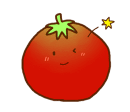 Funny tomatos sticker #10598989