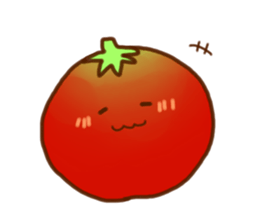 Funny tomatos sticker #10598990