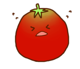 Funny tomatos sticker #10598992