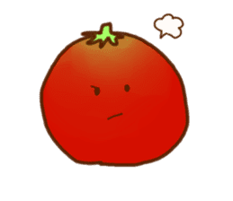 Funny tomatos sticker #10598993