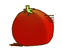 Funny tomatos sticker #10598996