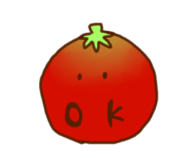 Funny tomatos sticker #10598997