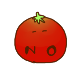 Funny tomatos sticker #10598998