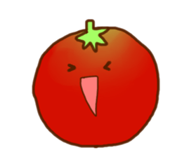 Funny tomatos sticker #10599000