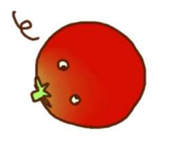 Funny tomatos sticker #10599002