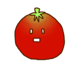 Funny tomatos sticker #10599005