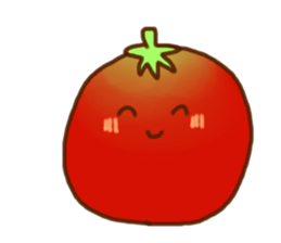 Funny tomatos sticker #10599006