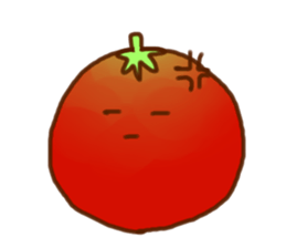 Funny tomatos sticker #10599007