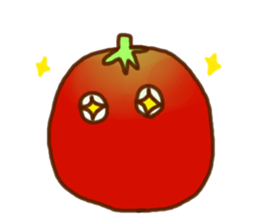 Funny tomatos sticker #10599008