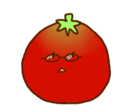 Funny tomatos sticker #10599010