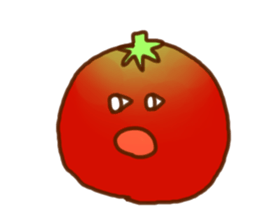 Funny tomatos sticker #10599011