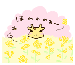 Life of cute giraffe.12th. sticker #10599061