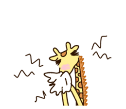 Life of cute giraffe.12th. sticker #10599074