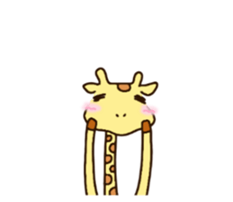 Life of cute giraffe.12th. sticker #10599075