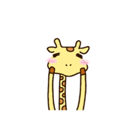 Life of cute giraffe.12th. sticker #10599075
