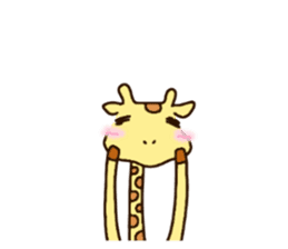 Life of cute giraffe.12th. sticker #10599075