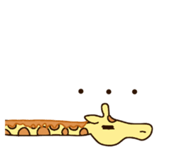 Life of cute giraffe.12th. sticker #10599080