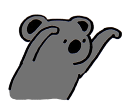 Quarrelsome koala sticker #10599114