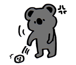 Quarrelsome koala sticker #10599115