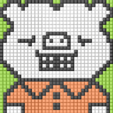 8-bit pixel Xiaolongbao boy sticker #10599271