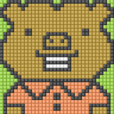 8-bit pixel Xiaolongbao boy sticker #10599276