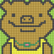 8-bit pixel Xiaolongbao boy sticker #10599277