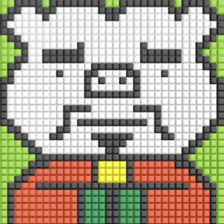 8-bit pixel Xiaolongbao boy sticker #10599291